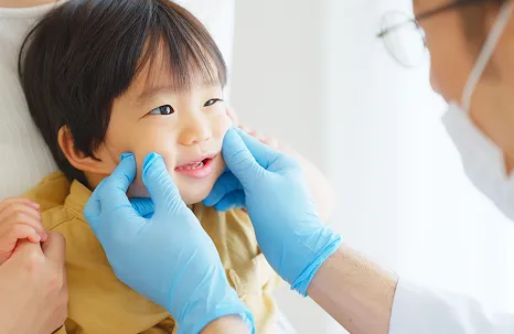 お子さまとのコミュニケーションを大切にして、通院のストレスを軽減します